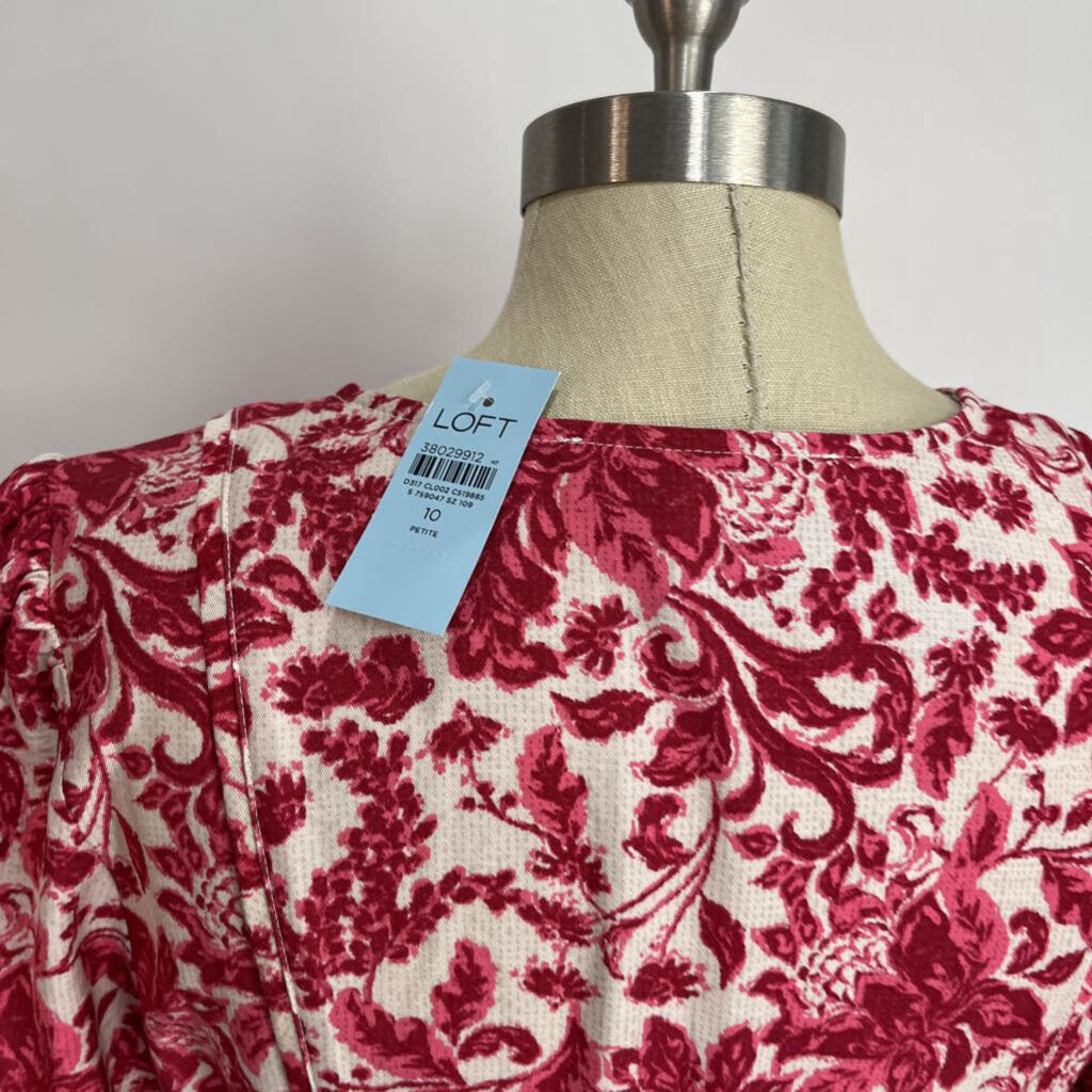 Loft L/s Floral Dress