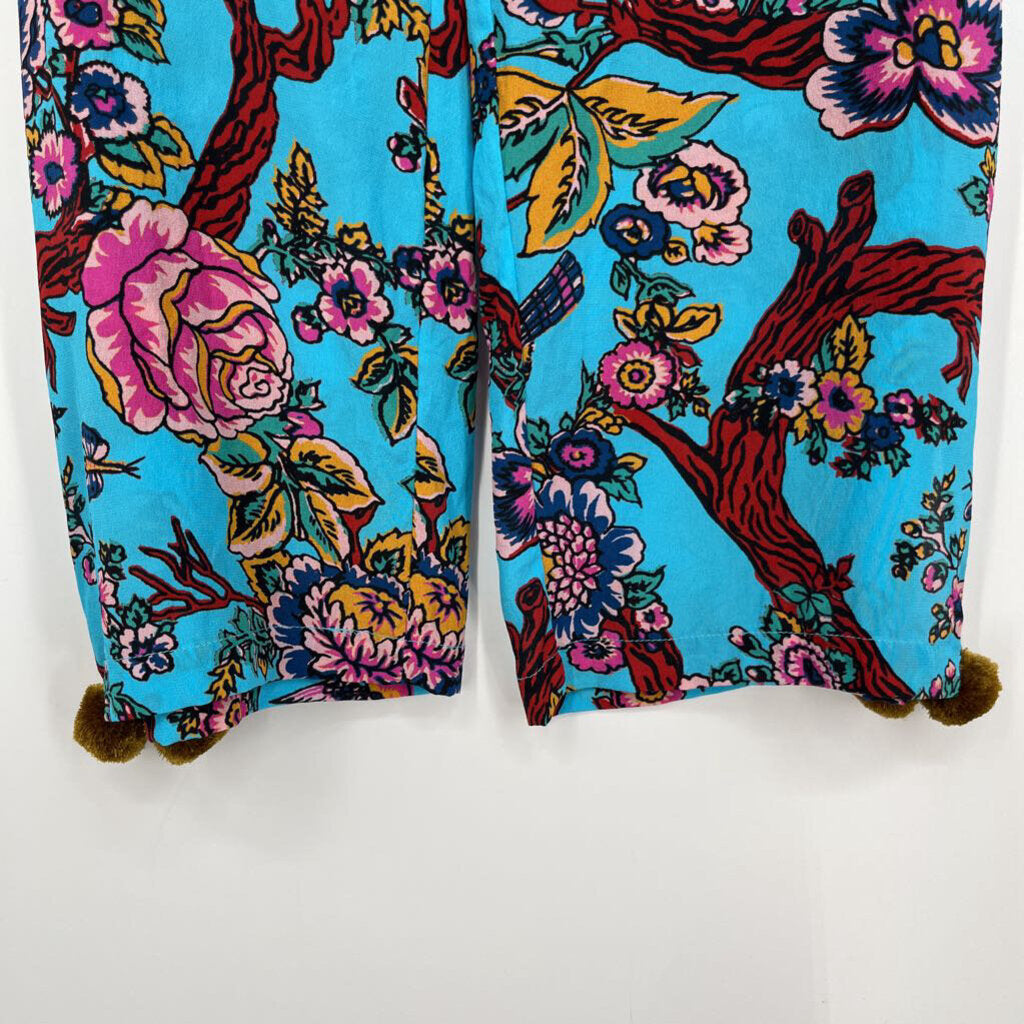 Figue Floral Silk Pants