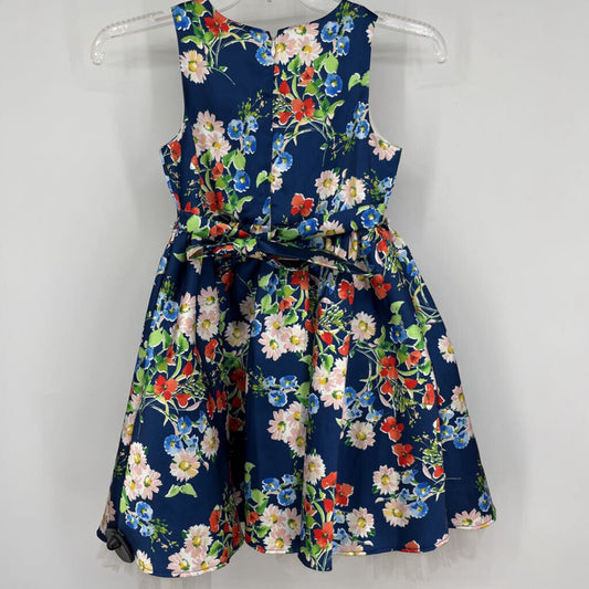 Couture Princess Slvls Floral Dress