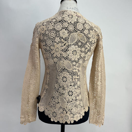 Peruvian Crochet Cardigan