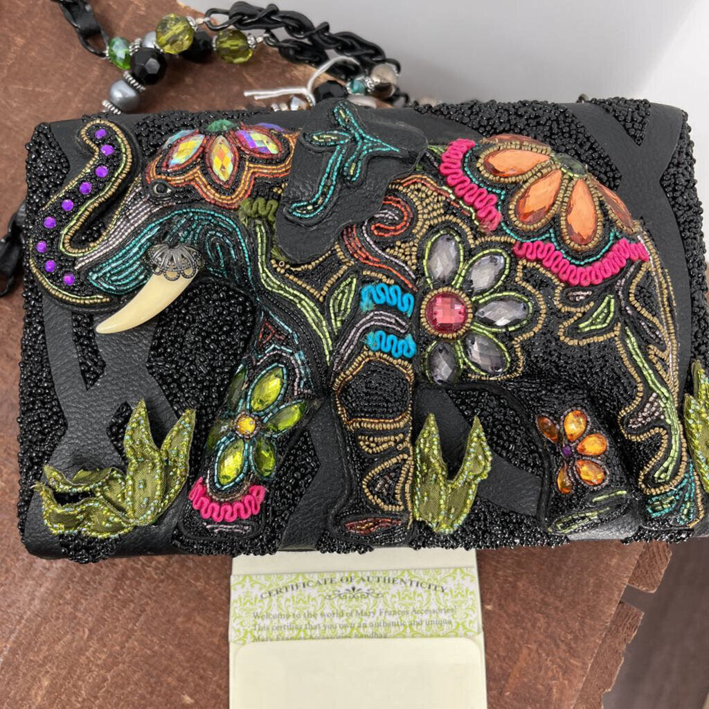 Mary Frances Elephant Clutch