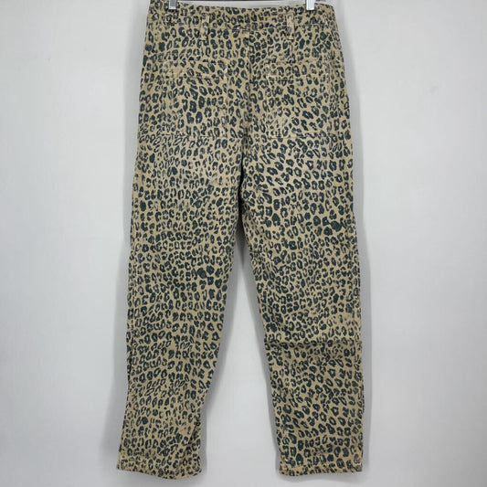 Pilcro Cheetah Print Jeans