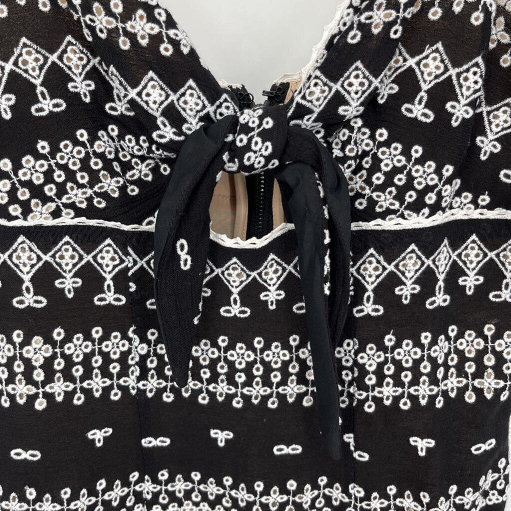 Alice + Olivia Embroidered Dress