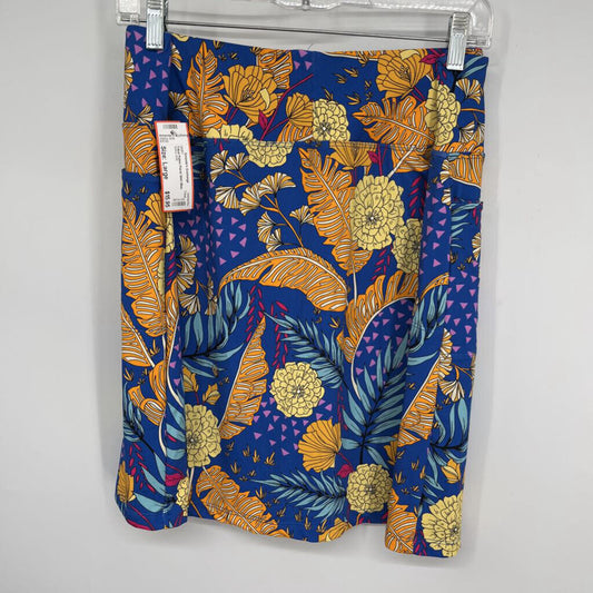 Tribal Palms Floral Skirt