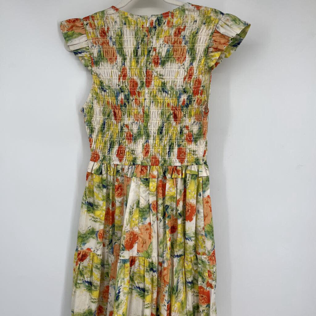 OPT S/s Floral Maxi Dress