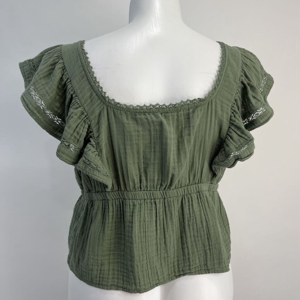 Aerie Cropped shirt