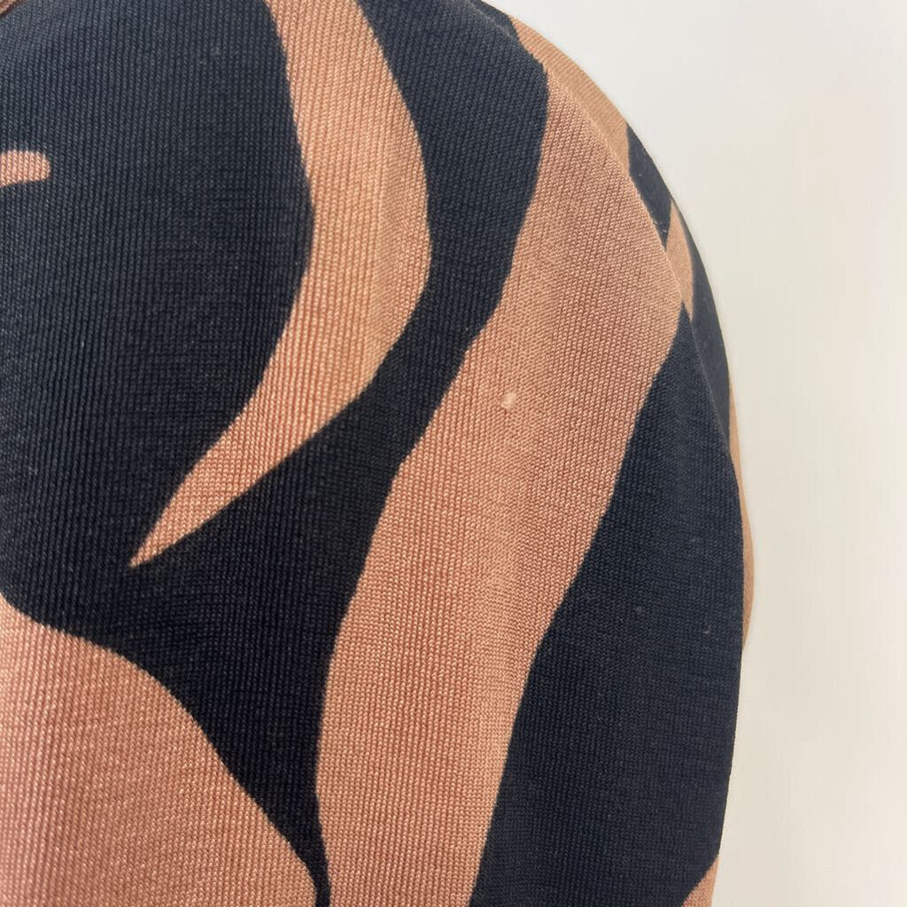 Fiore 3/4 Slv Zebra Stripe Shirt