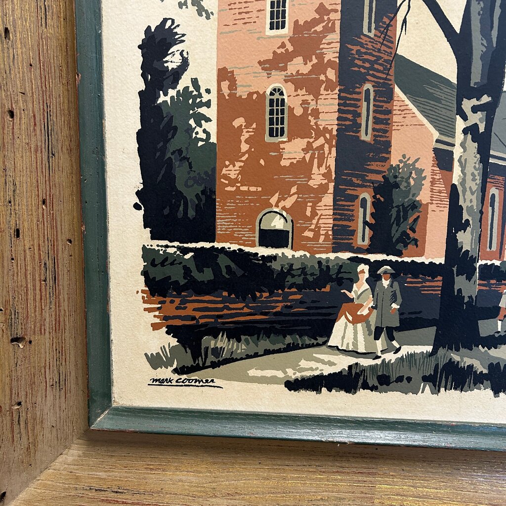 Framed Church Seriograph Print