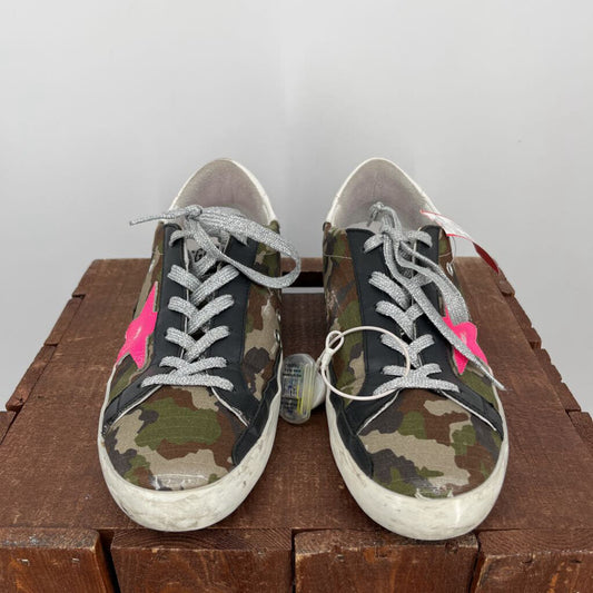 Golden Goose Super Star Camo Sneakers