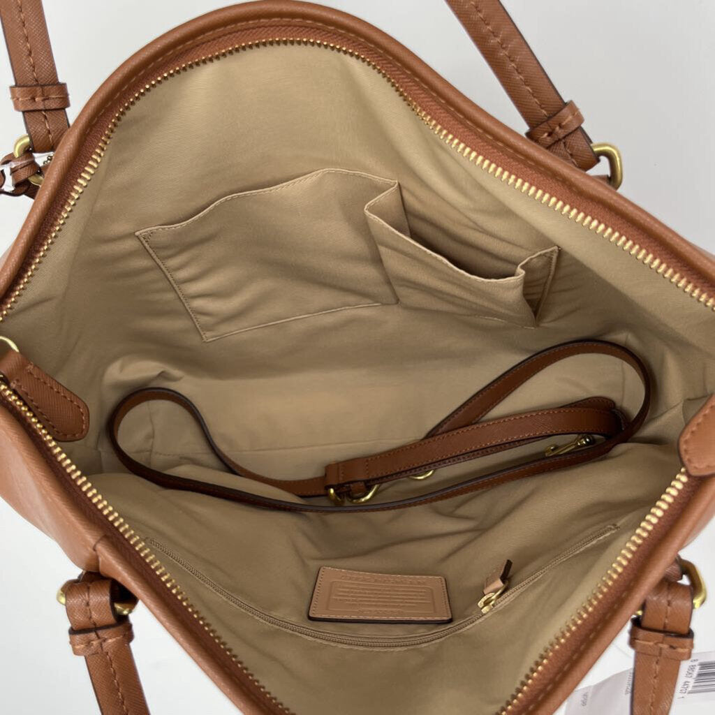 Coach Peyton Leather Pocket Tote