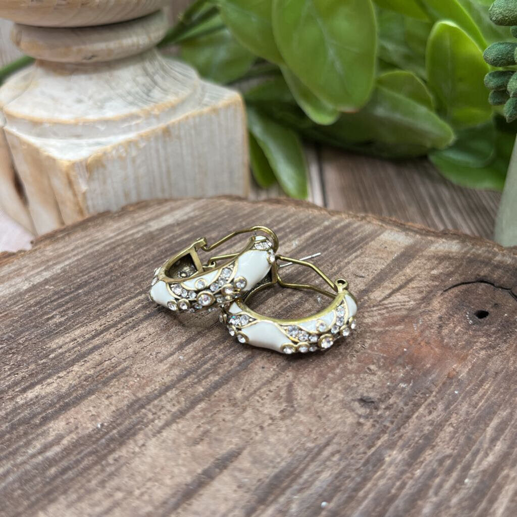 Heidi Daus Hoop Earrings