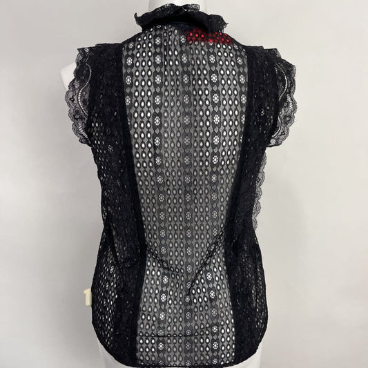 W by Worth Slvls Lace Shirt