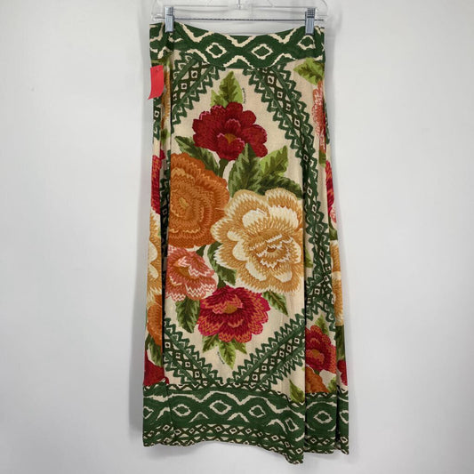 Farm Floral Midi Skirt