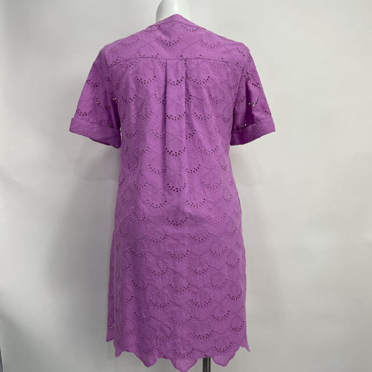Chicos S/s Eyelet Dress