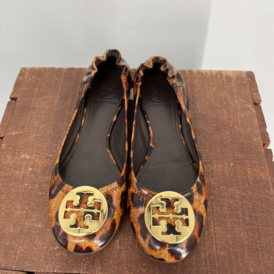 Tory Burch Animal Print Flats