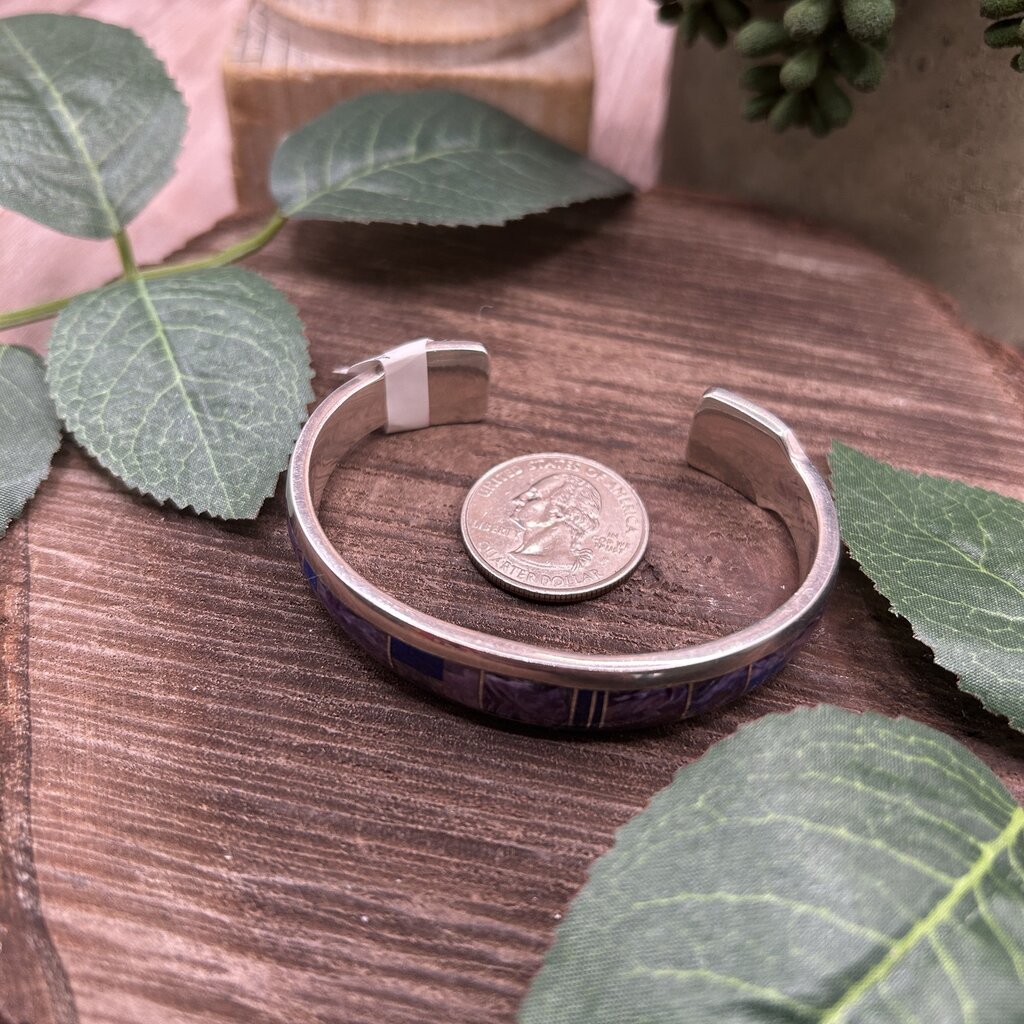 Marie Tsosie Navajo Inlay Bracelet