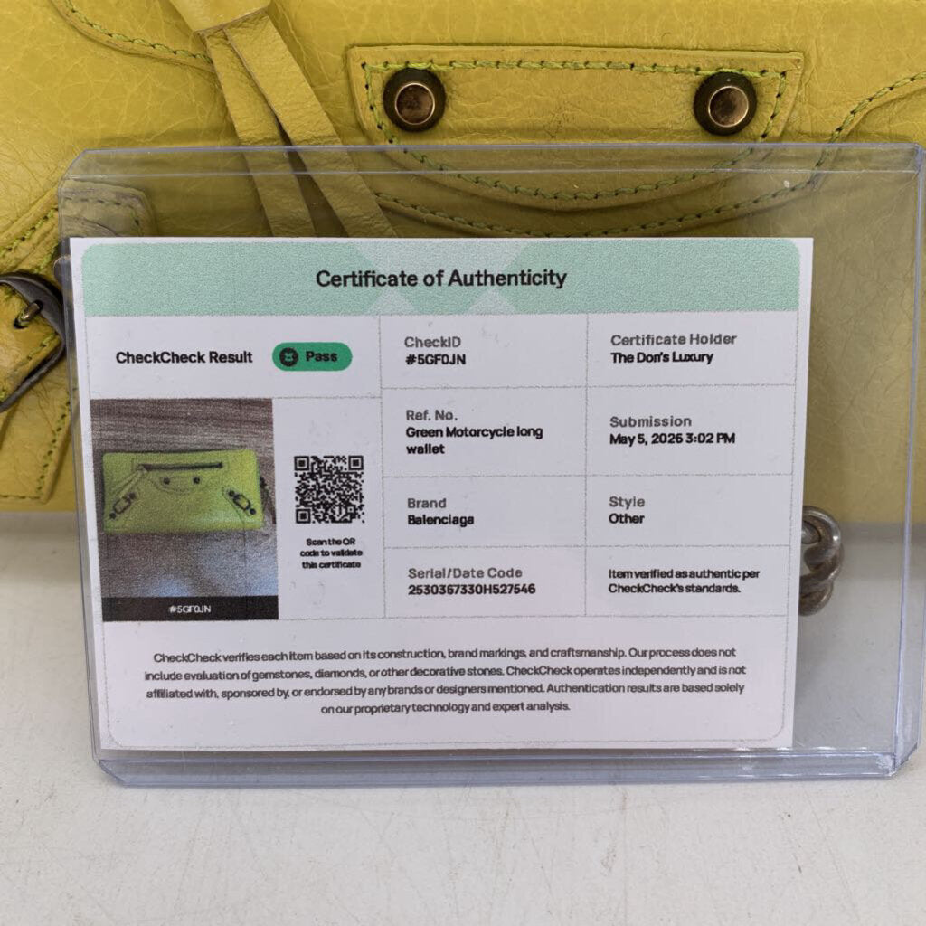 Balenciaga Motorcycle Wallet