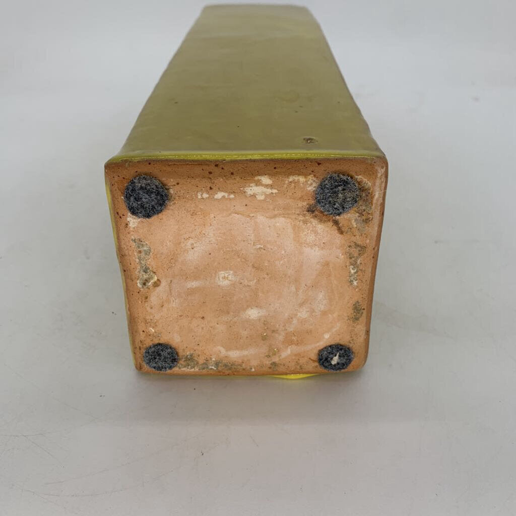 Stoneware Rectangular Vase