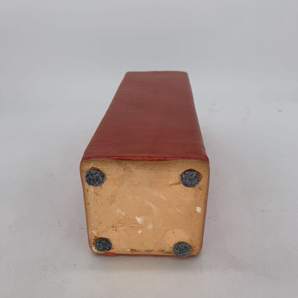 Stoneware Rectangular Vase