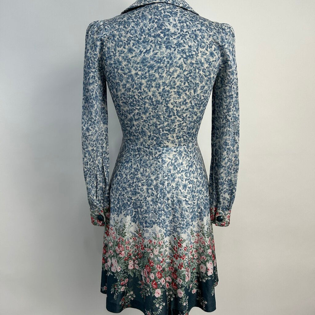 California Holiday L/s Floral Dress