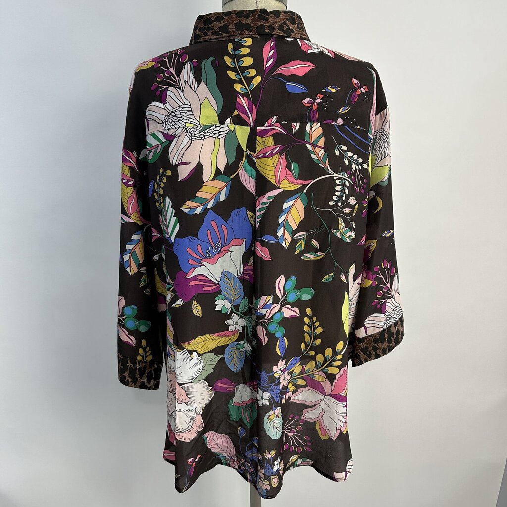 Johnny Was L/s Silk Shirt
