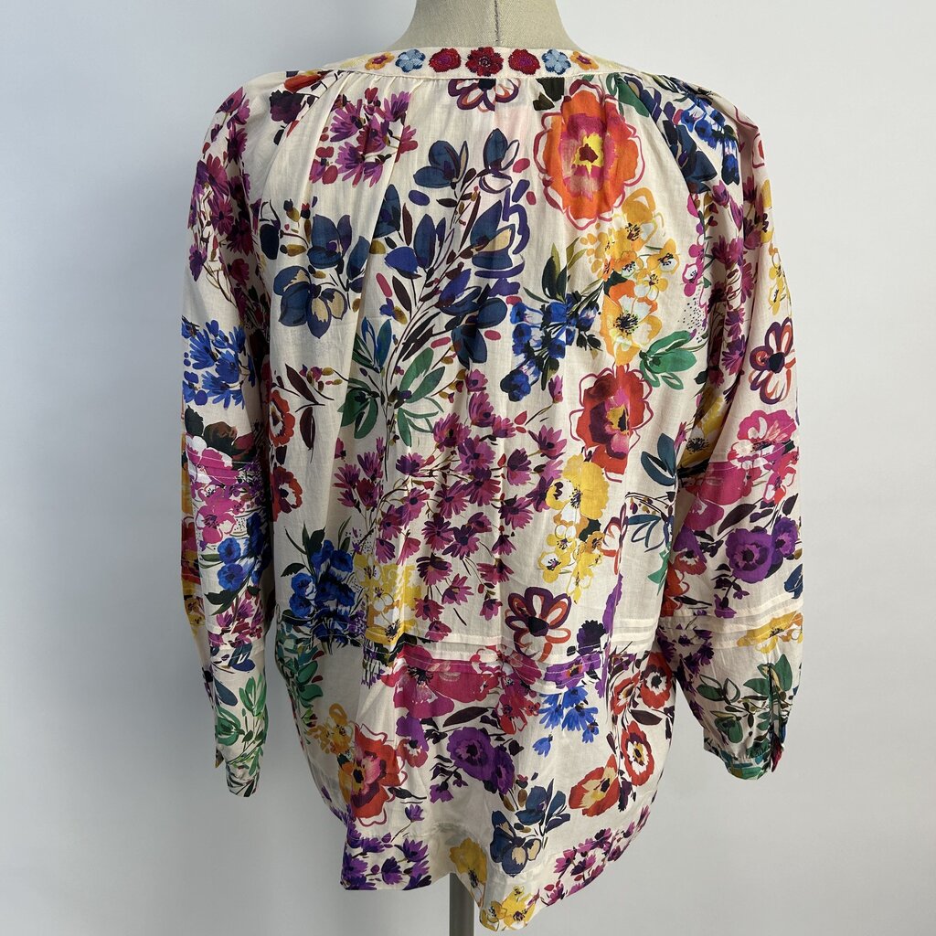Johnny Was L/s Floral Shirt