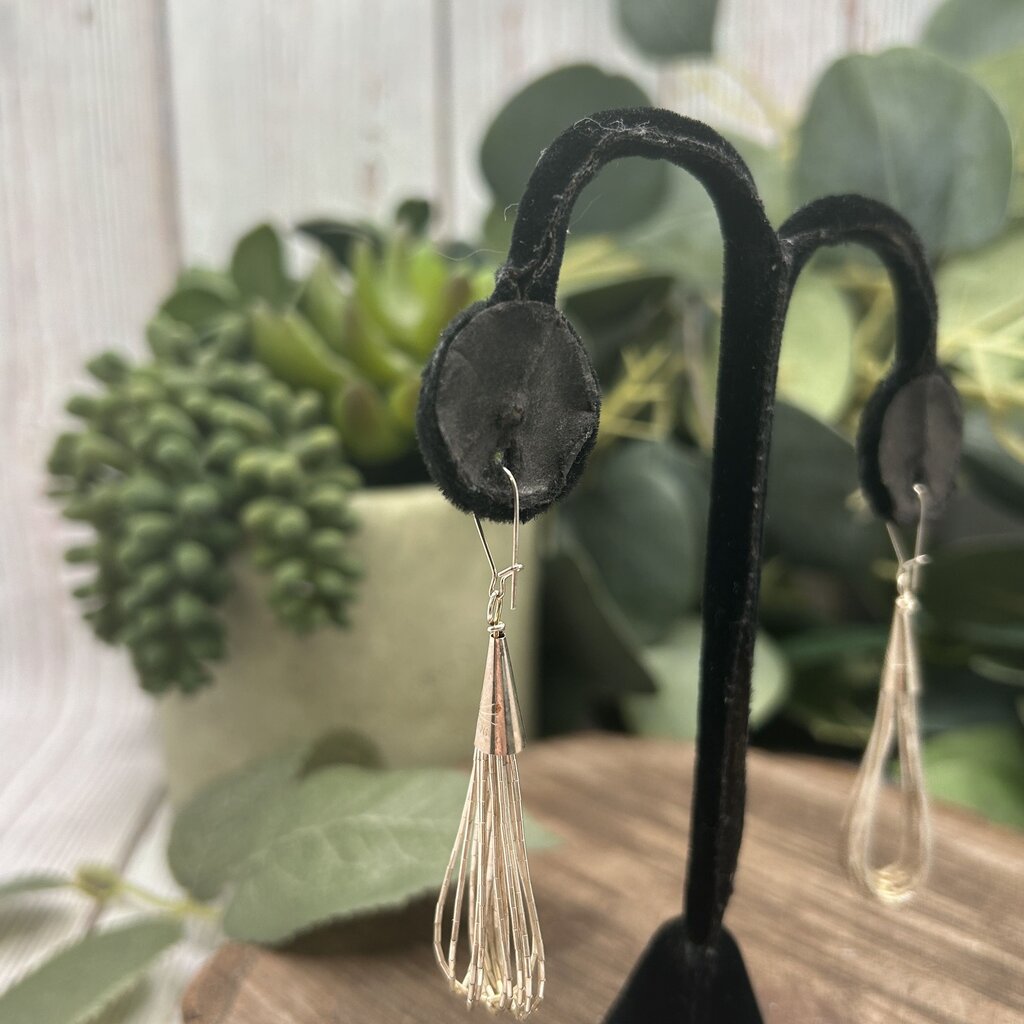 Sterling Liquid Silver Earrings