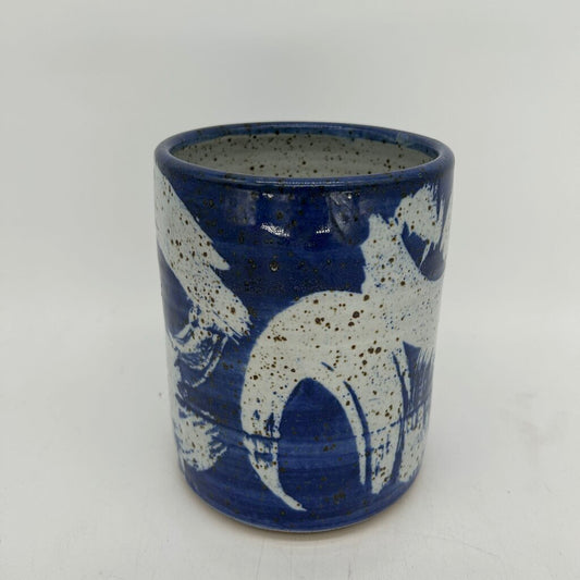 Stoneware Speckled Vase