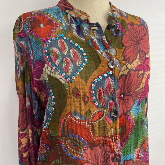 Units L/s Floral Shirt