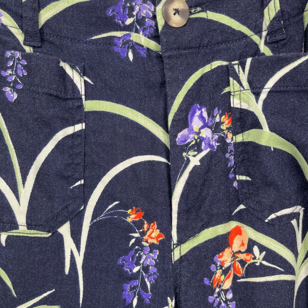 Mauve Floral Pant