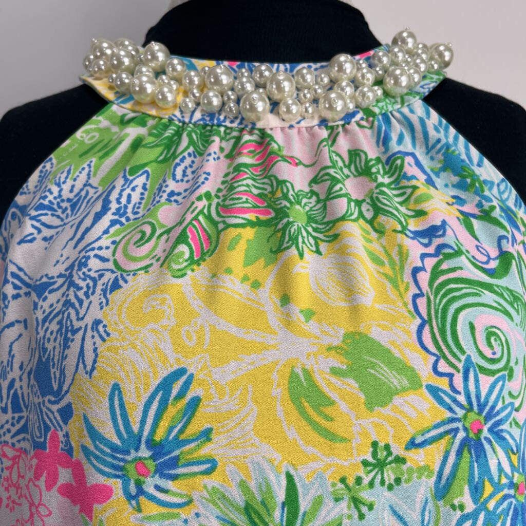Lilly Pulitzer Slvls Floral Maxi Dress