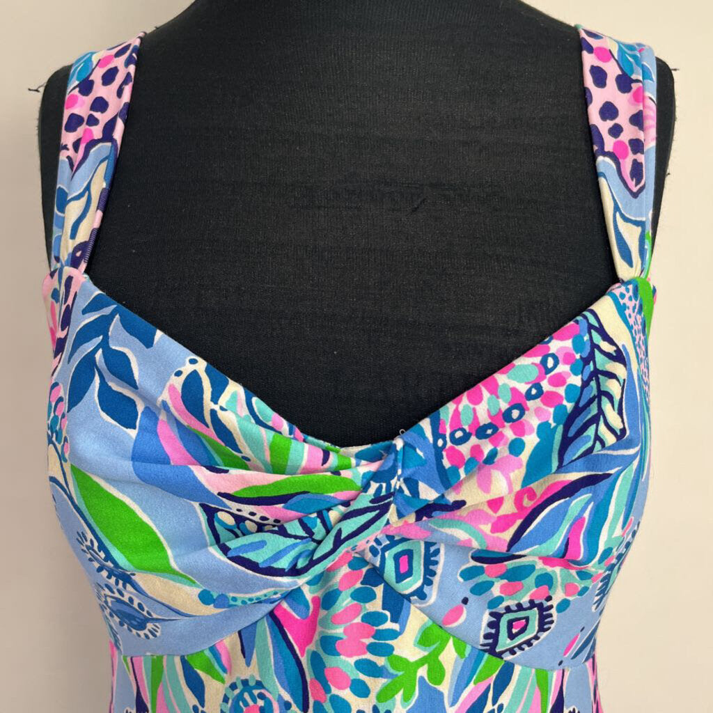 Lilly Pulitzer Slvls Floral Maxi Dress