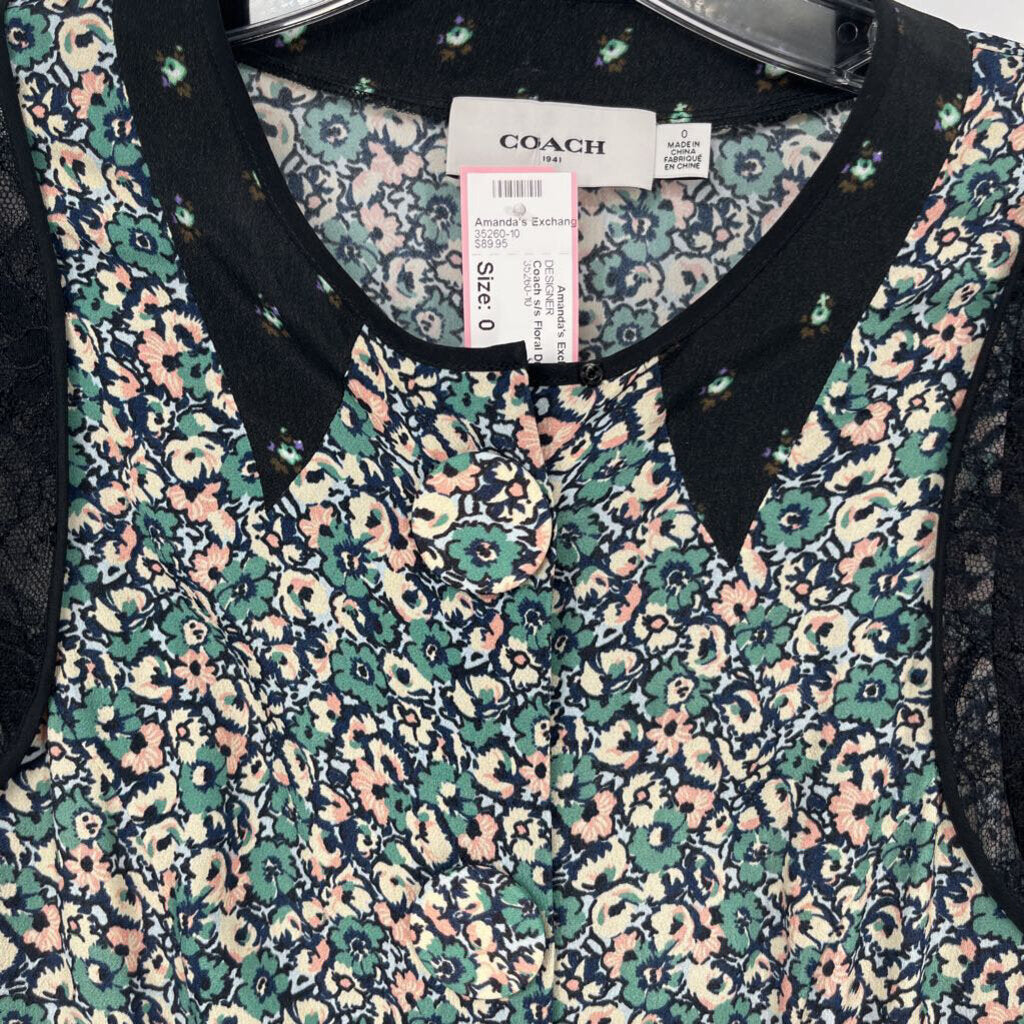 Coach s/s Floral Dress
