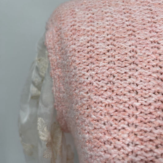 Anthropologie L/Sheer Slv Sweater