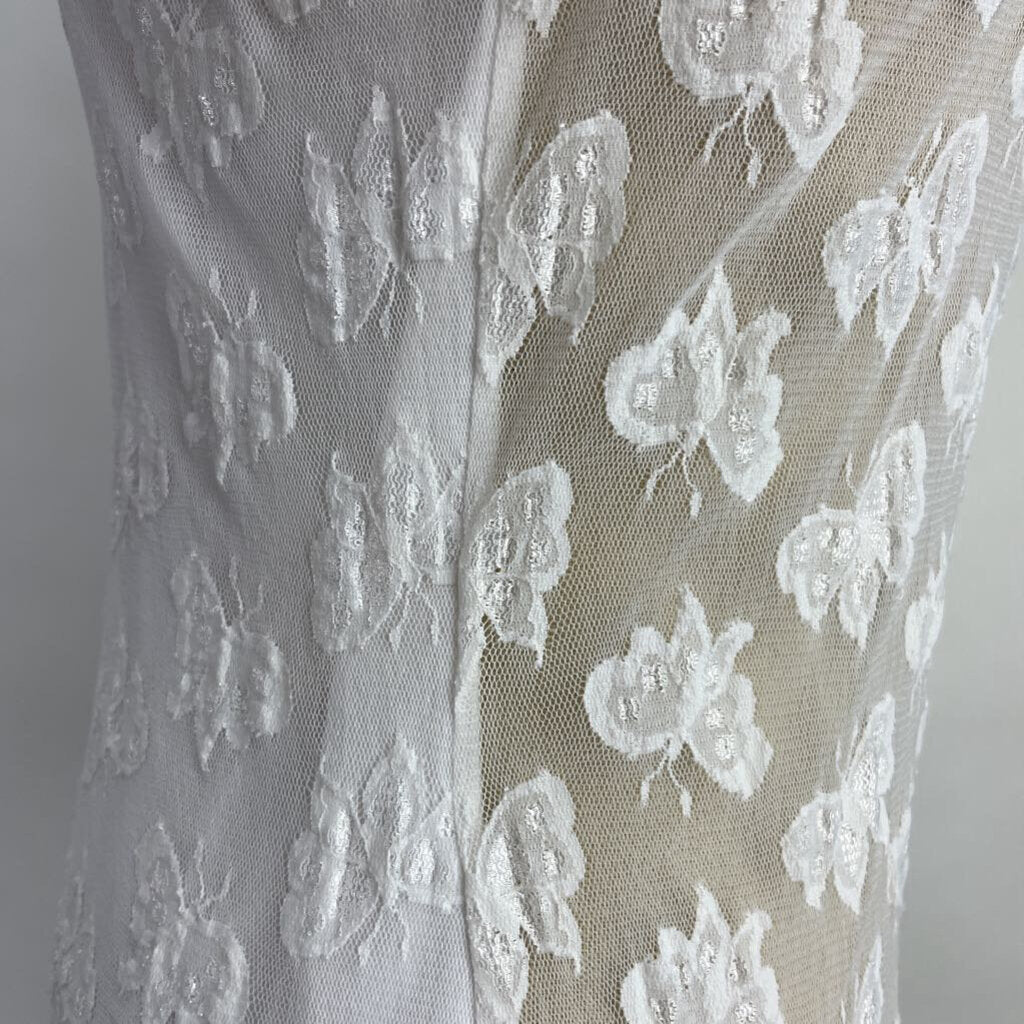 LIA S/s Lace Shoulder Shirt