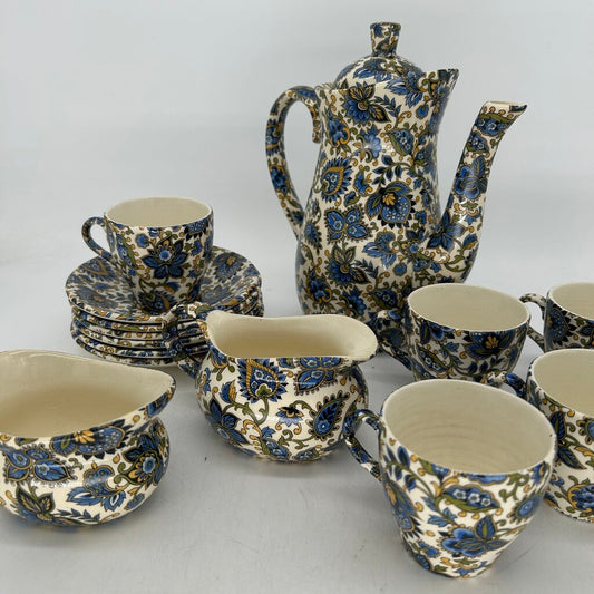 VTG Lakpigan Floral Tea Set
