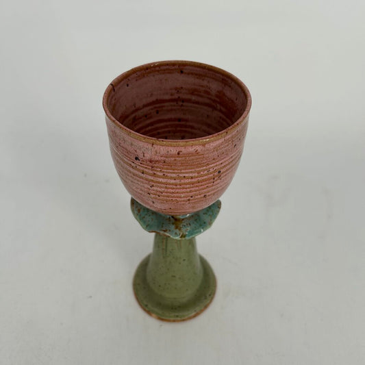 Hand Potted Tulip Chalice