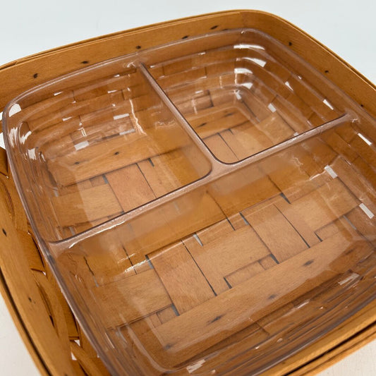 Longaberger Square Divided Basket