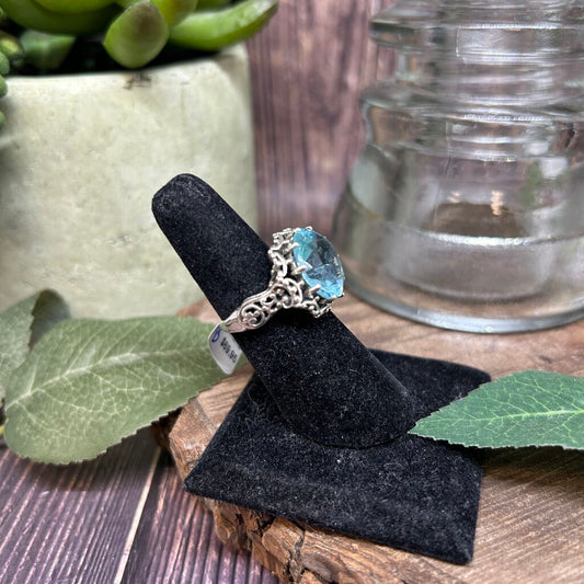 Sterling Gem Statement Ring