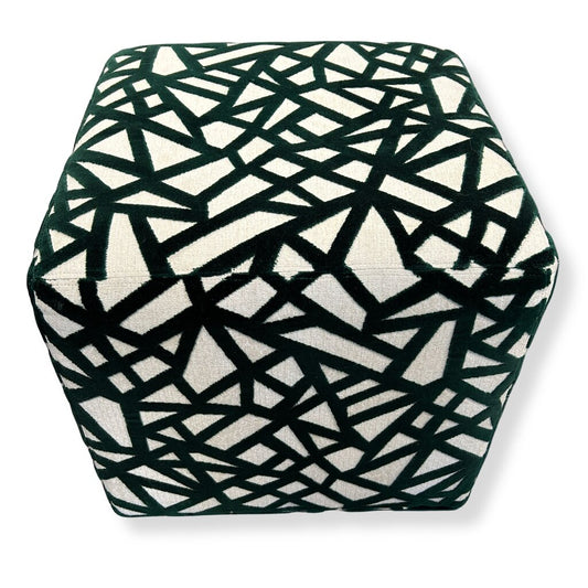 Norwalk Geometric Ottoman