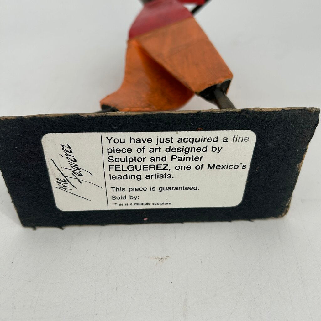 Man w Bat Art Figurine