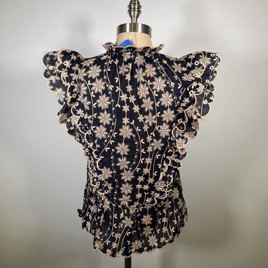 Mint Velvet S/s Floral Shirt