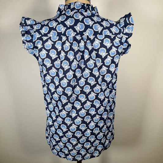 J Crew S/s Floral Shirt