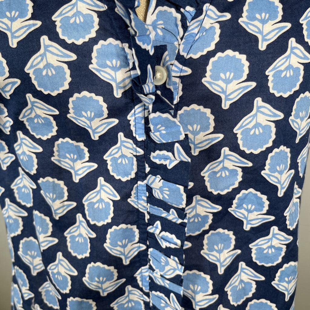 J Crew S/s Floral Shirt