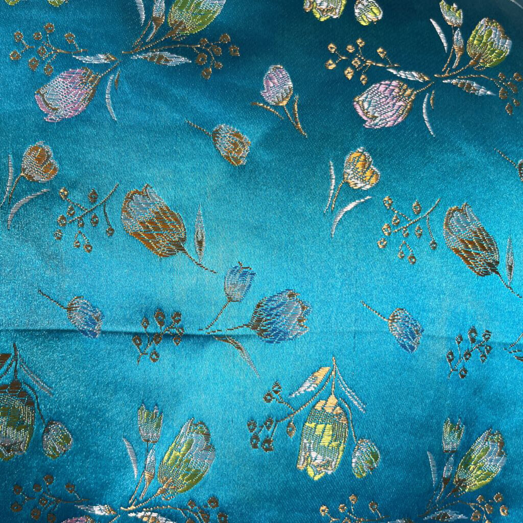 Thuong Mandarin Silk Floral Jacket