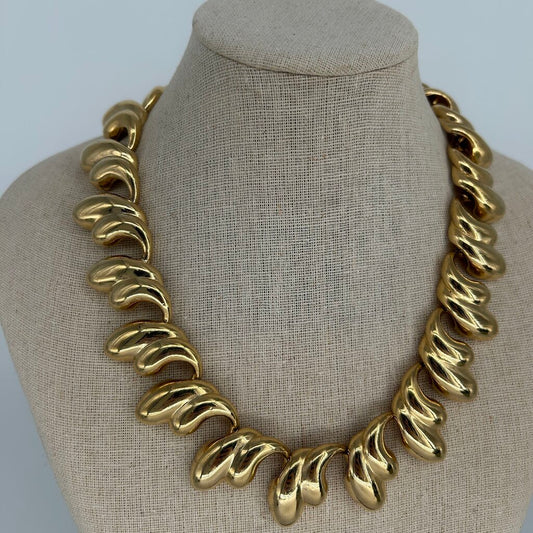 Edwin Pearl Vintage Collar Necklace