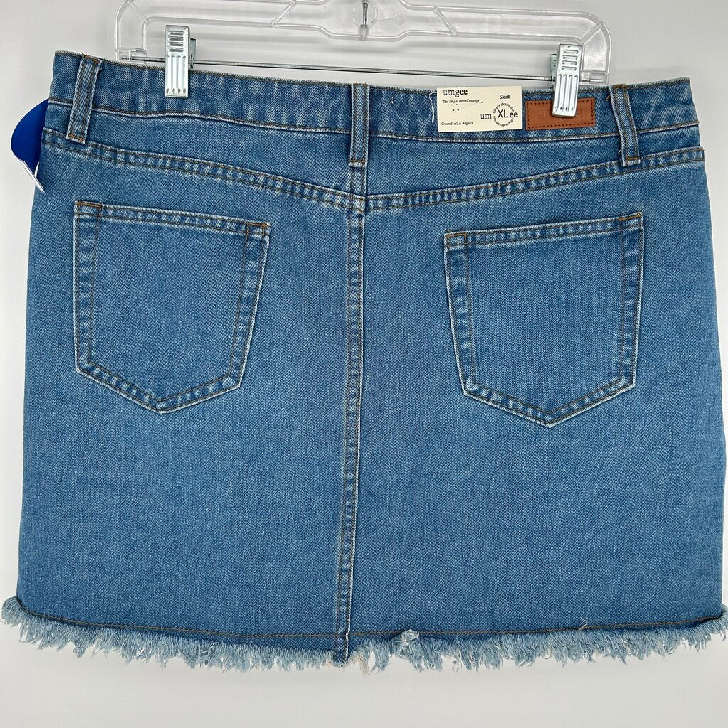 Umgee Embroidered Mini Skirt