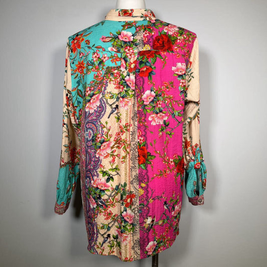 John Mark L/s Floral Shirt