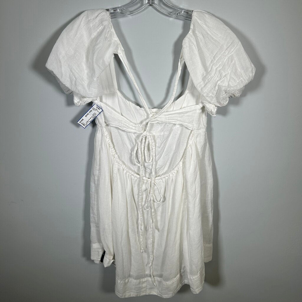 FP S/Puff Slv Mini Dress