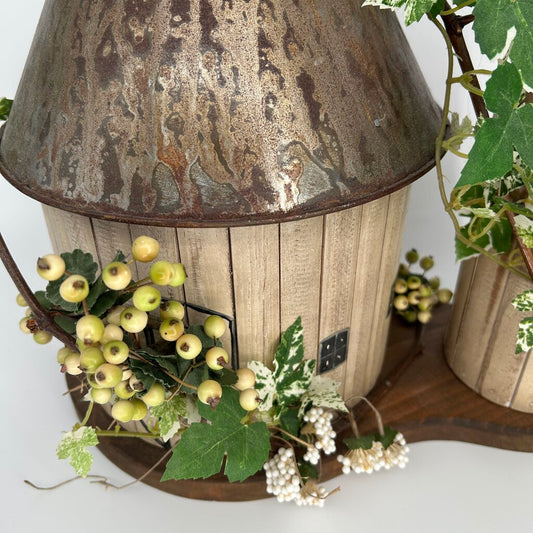 Barn & Silo Birdhouse